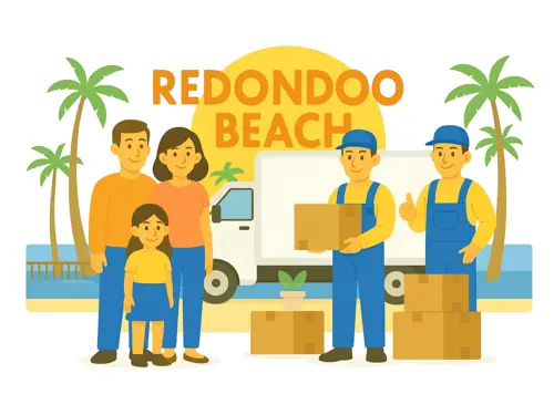 Professional Redondo Beach movers by SQ Moving Company